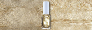 gold souk | Gold shimmer nail polish