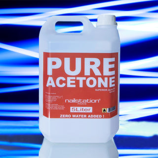 Pure Acetone Nail Polish Remover, 5 Liters