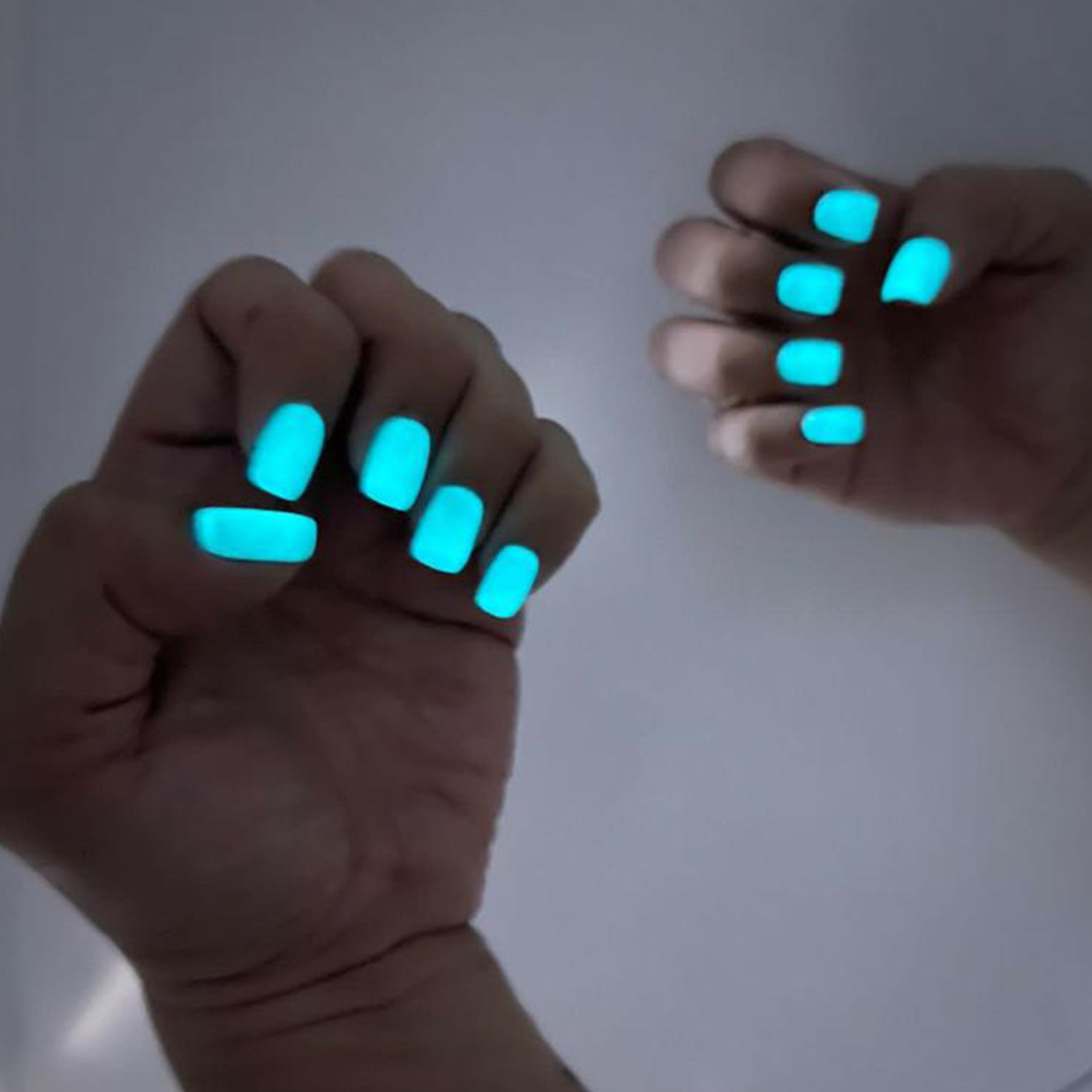 Glow in the dark nail clearance colors