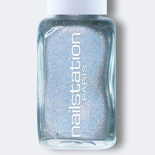 illusion | Holographic silver nail polish