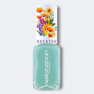 menthe glacée | Breathable and Water Permeable Nail Polish | Green