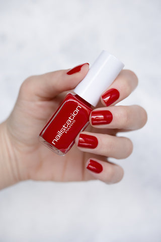 sensation | Red nail polish