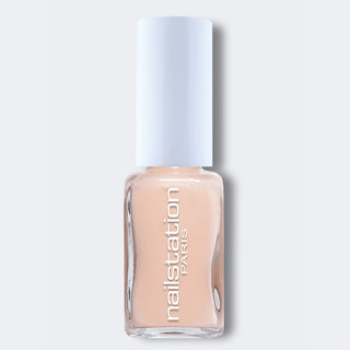 silk chiffon | Semi-sheer coral nail polish